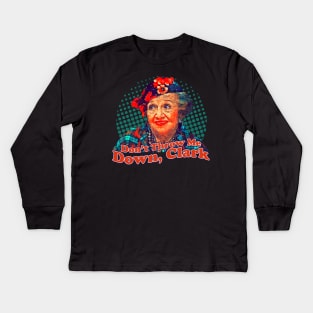 Aunt Bethany Don't Throw Me Down Clark Kids Long Sleeve T-Shirt